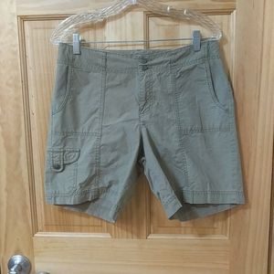 Eddie Bauer brown Cargo shorts